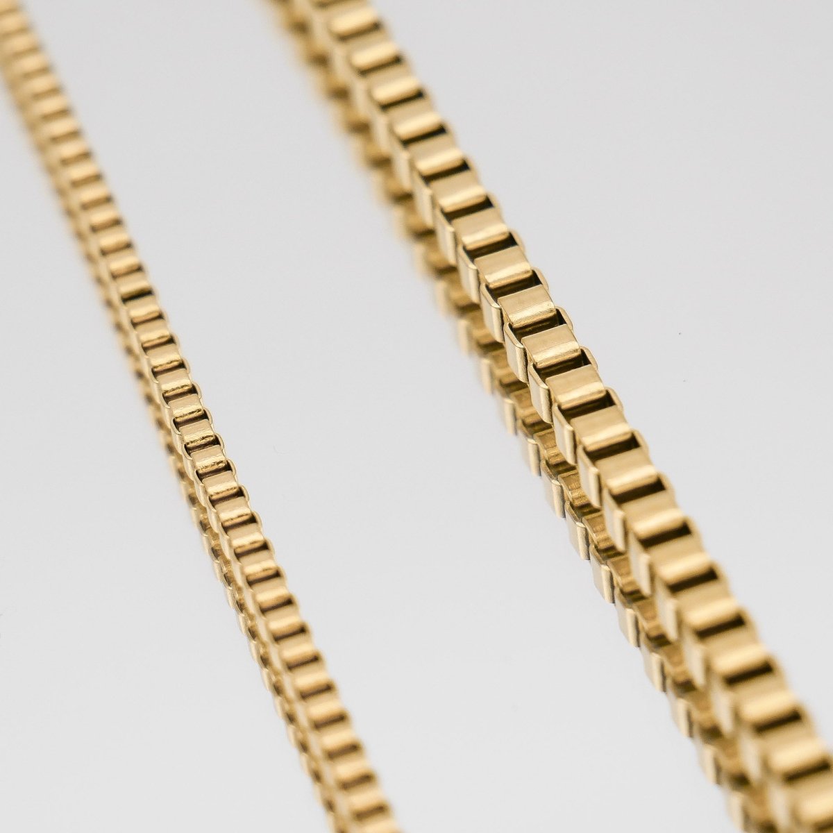 Box Chain Necklace | Gold - ISMI JEWELS
