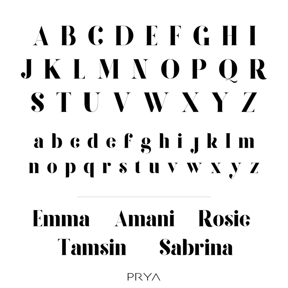 Brooklyn Custom Name Necklace - ISMI JEWELS