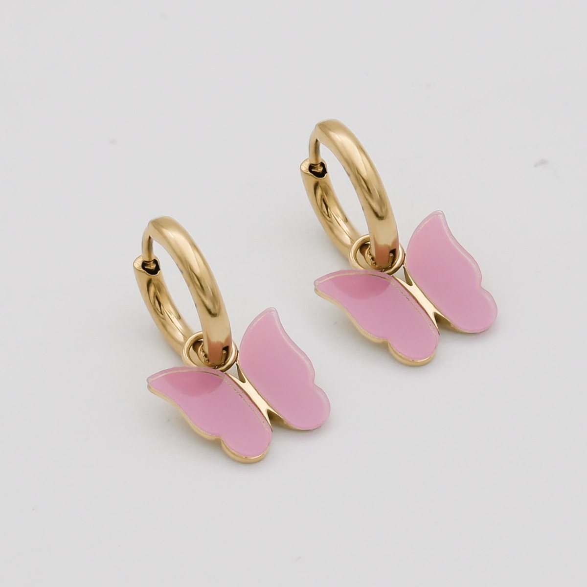 Butterfly Huggie Earrings - ISMI JEWELS