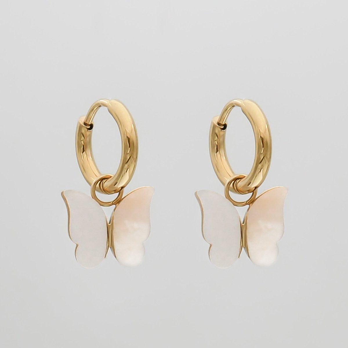 Butterfly Huggie Earrings - ISMI JEWELS