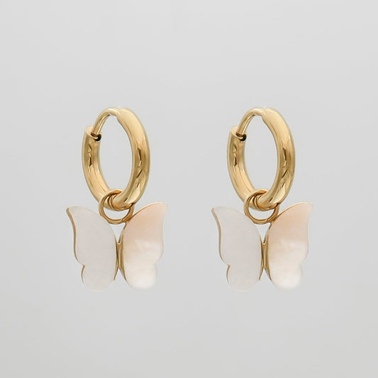 Butterfly Huggie Earrings - ISMI JEWELS