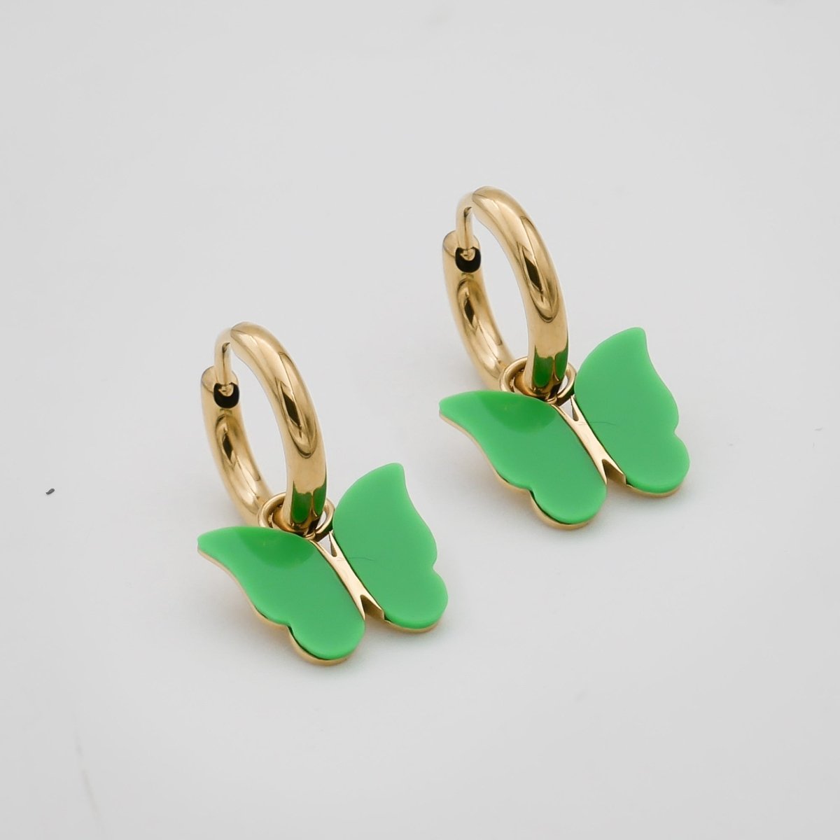 Butterfly Huggie Earrings - ISMI JEWELS
