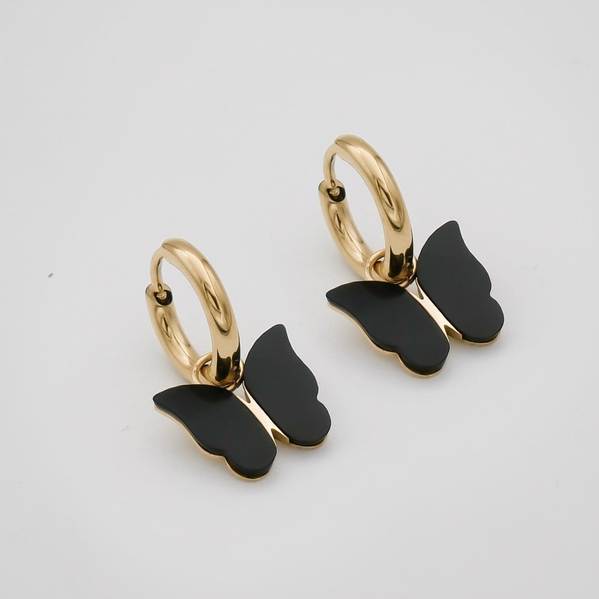 Butterfly Huggie Earrings - ISMI JEWELS