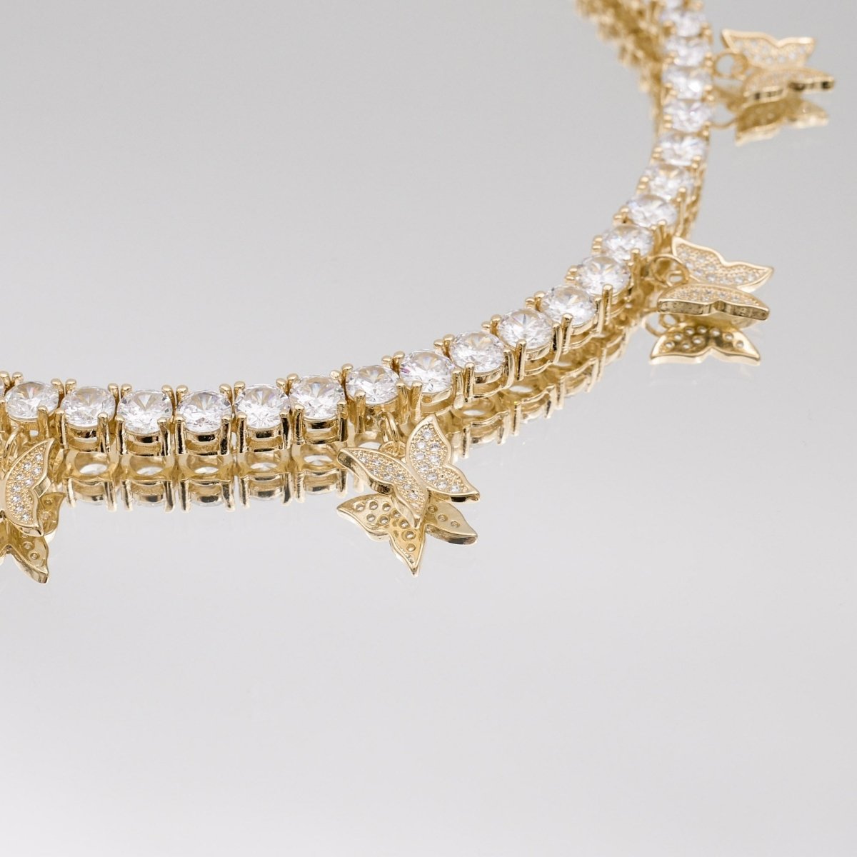 Butterfly Tennis CZ Choker | ISMI™ - ISMI JEWELS