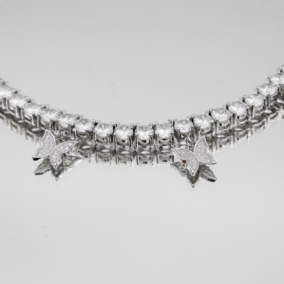 Butterfly Tennis CZ Choker | ISMI™ - ISMI JEWELS