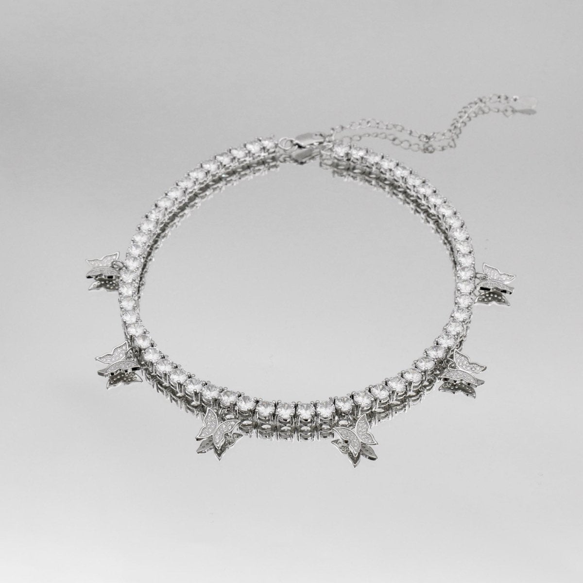 Butterfly Tennis CZ Choker | ISMI™ - ISMI JEWELS