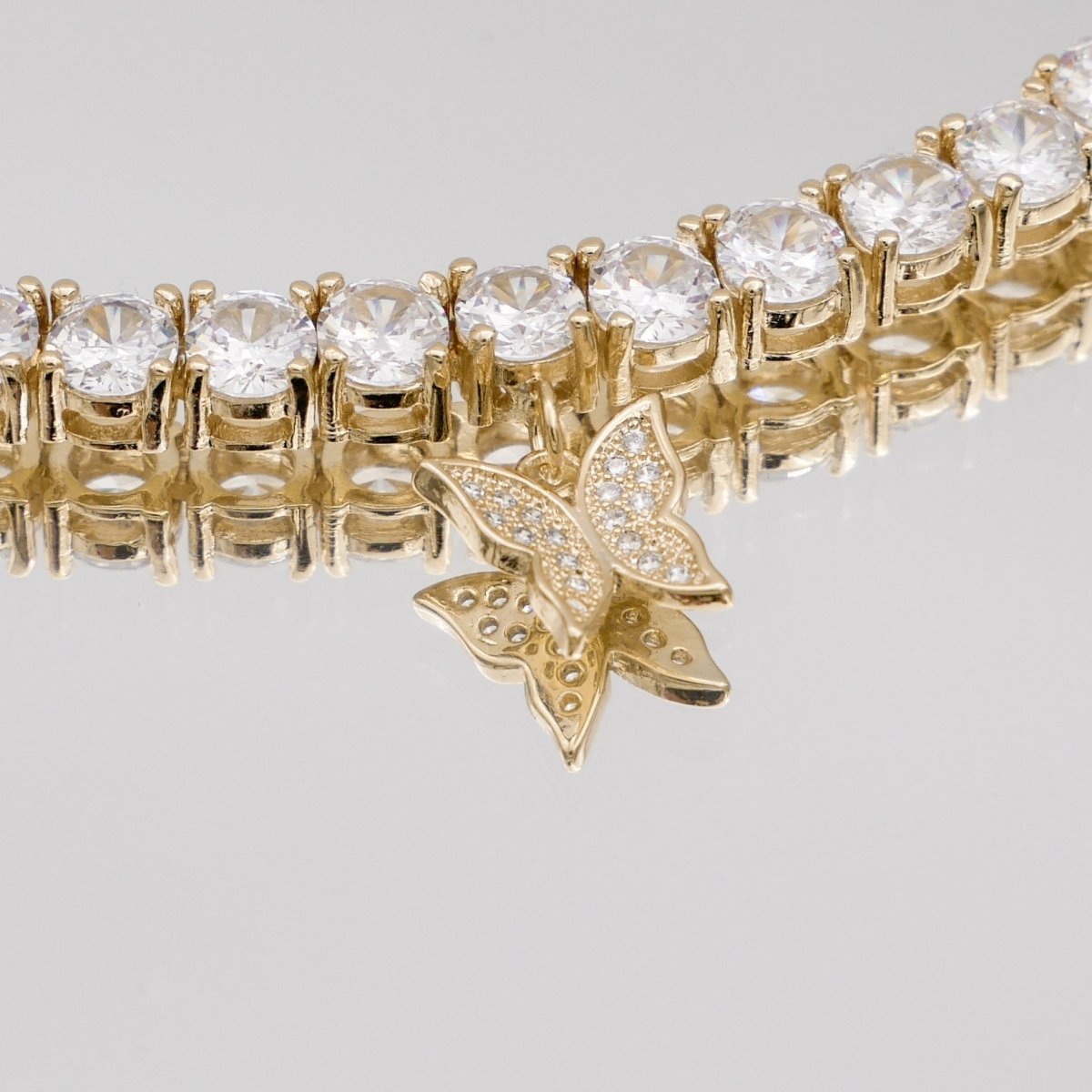 Butterfly Tennis CZ Choker | ISMI™ - ISMI JEWELS