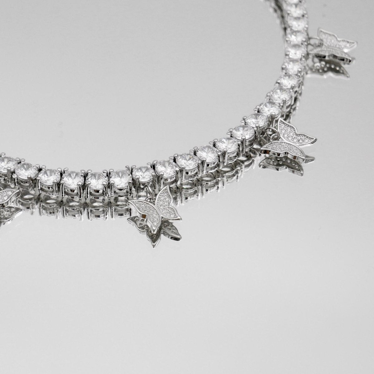 Butterfly Tennis CZ Choker | ISMI™ - ISMI JEWELS