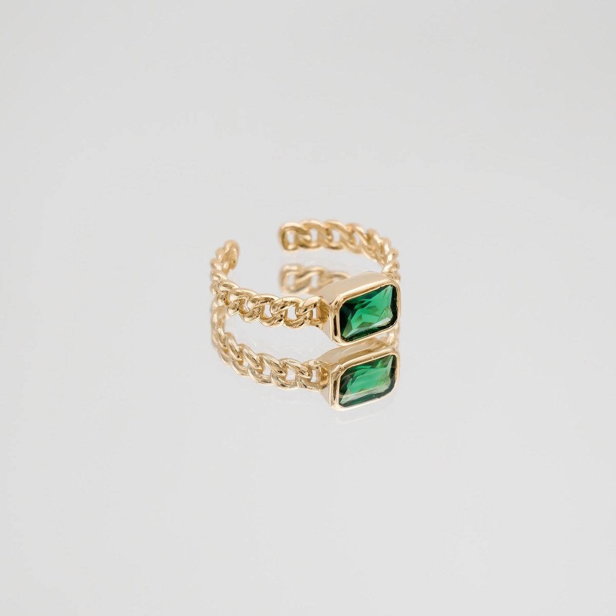 Callie Cuban Adjustable Ring - ISMI JEWELS