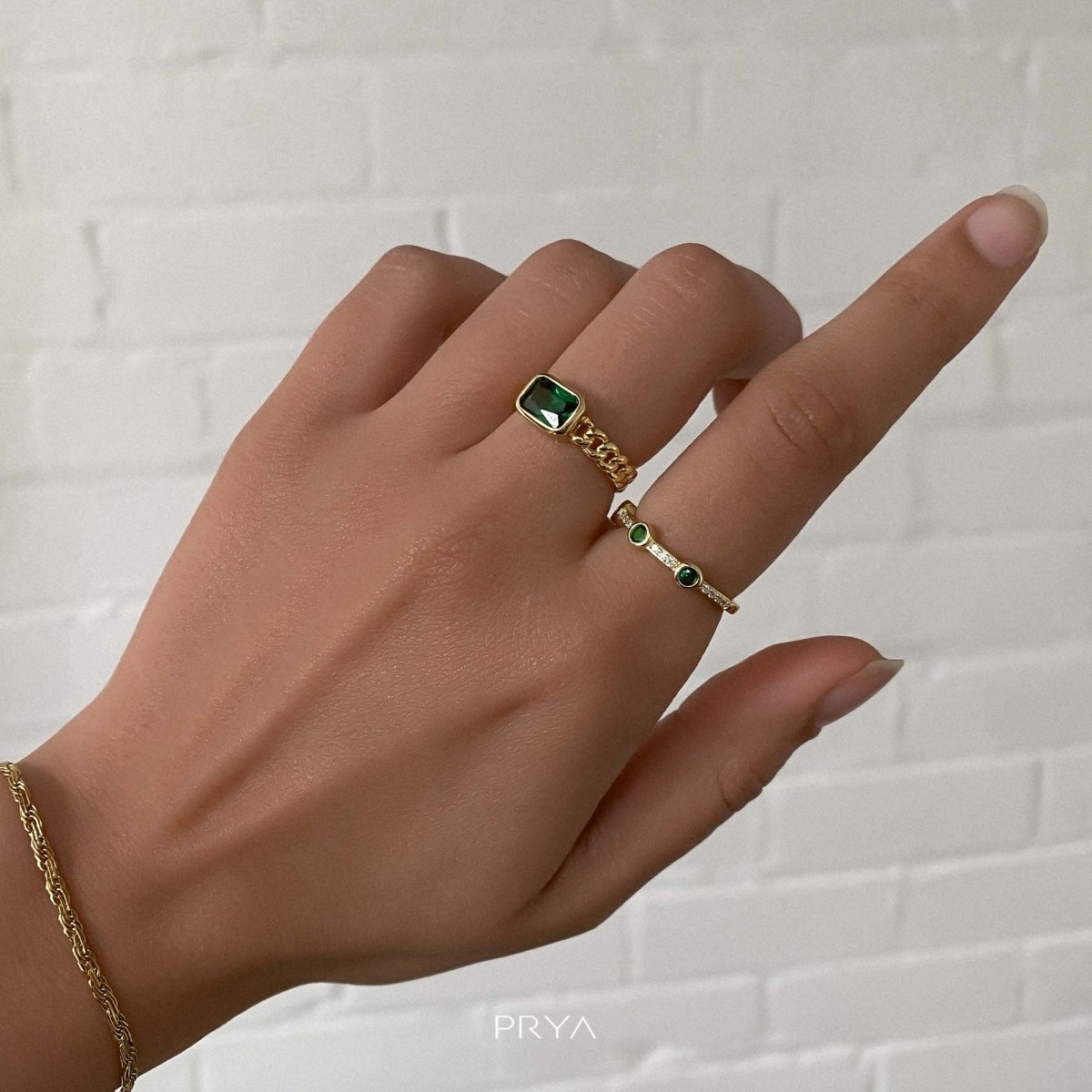 Callie Cuban Adjustable Ring - ISMI JEWELS