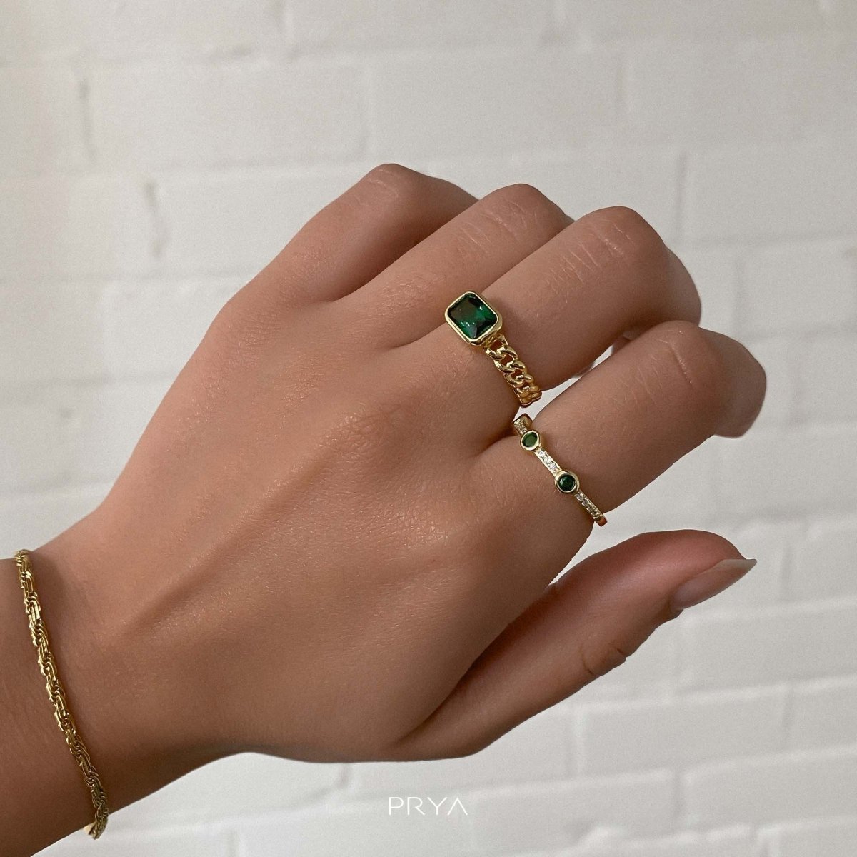 Callie Cuban Adjustable Ring - ISMI JEWELS