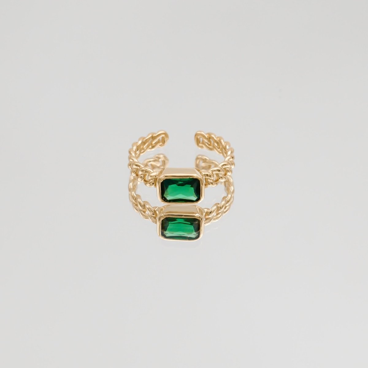 Callie Cuban Adjustable Ring - ISMI JEWELS