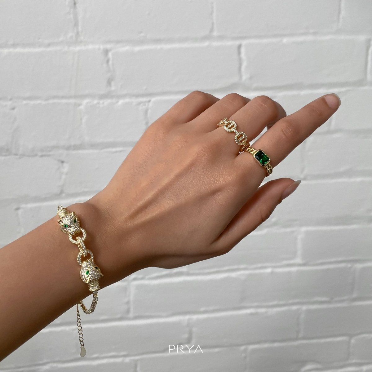 Callie Cuban Adjustable Ring - ISMI JEWELS