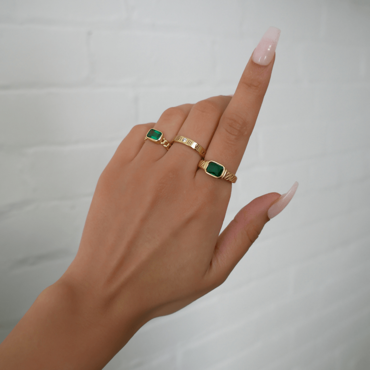 Callie Cuban Adjustable Ring - ISMI JEWELS
