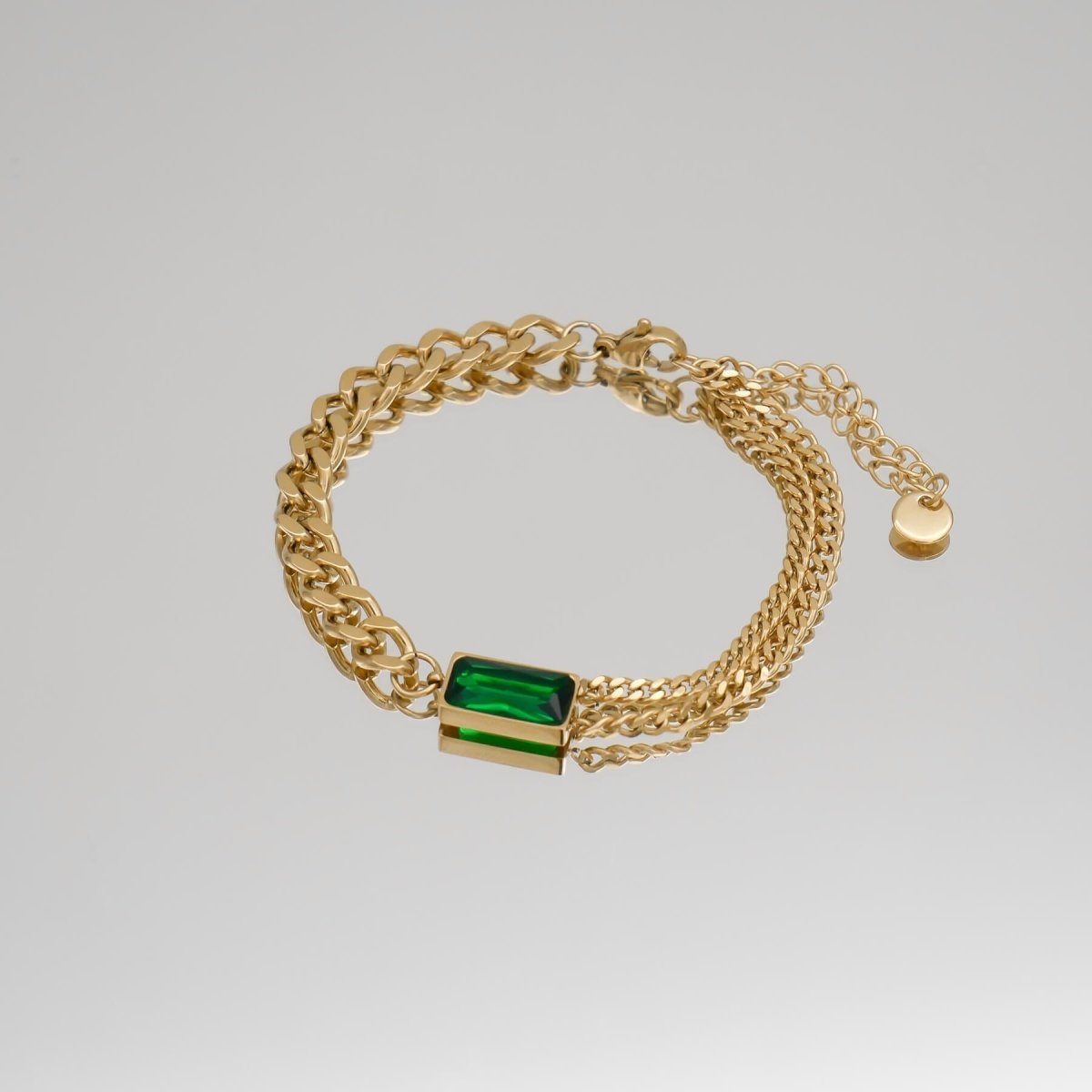 Callie Cuban Contrast Bracelet - ISMI JEWELS