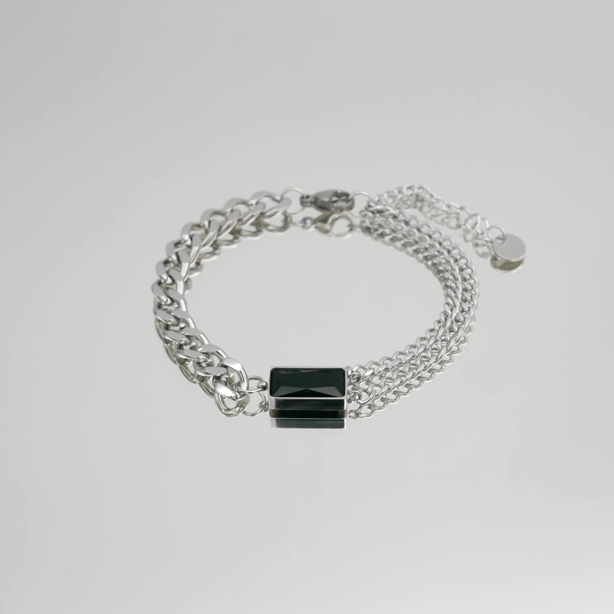 Callie Cuban Contrast Bracelet - ISMI JEWELS
