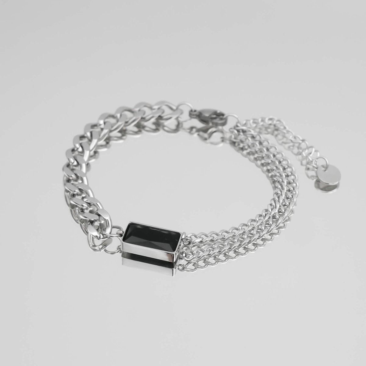 Callie Cuban Contrast Bracelet - ISMI JEWELS