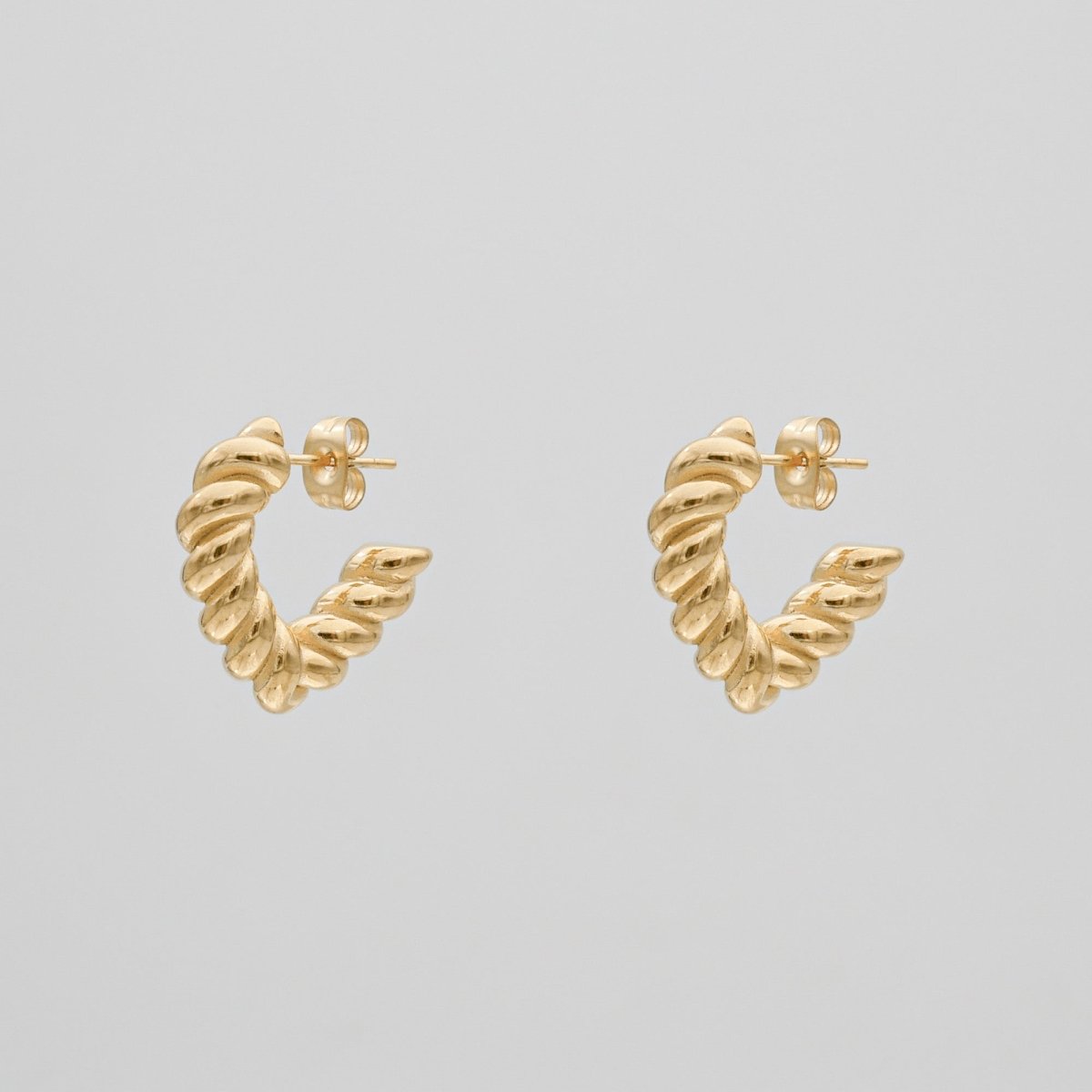 Cara Twisted Earrings - ISMI JEWELS