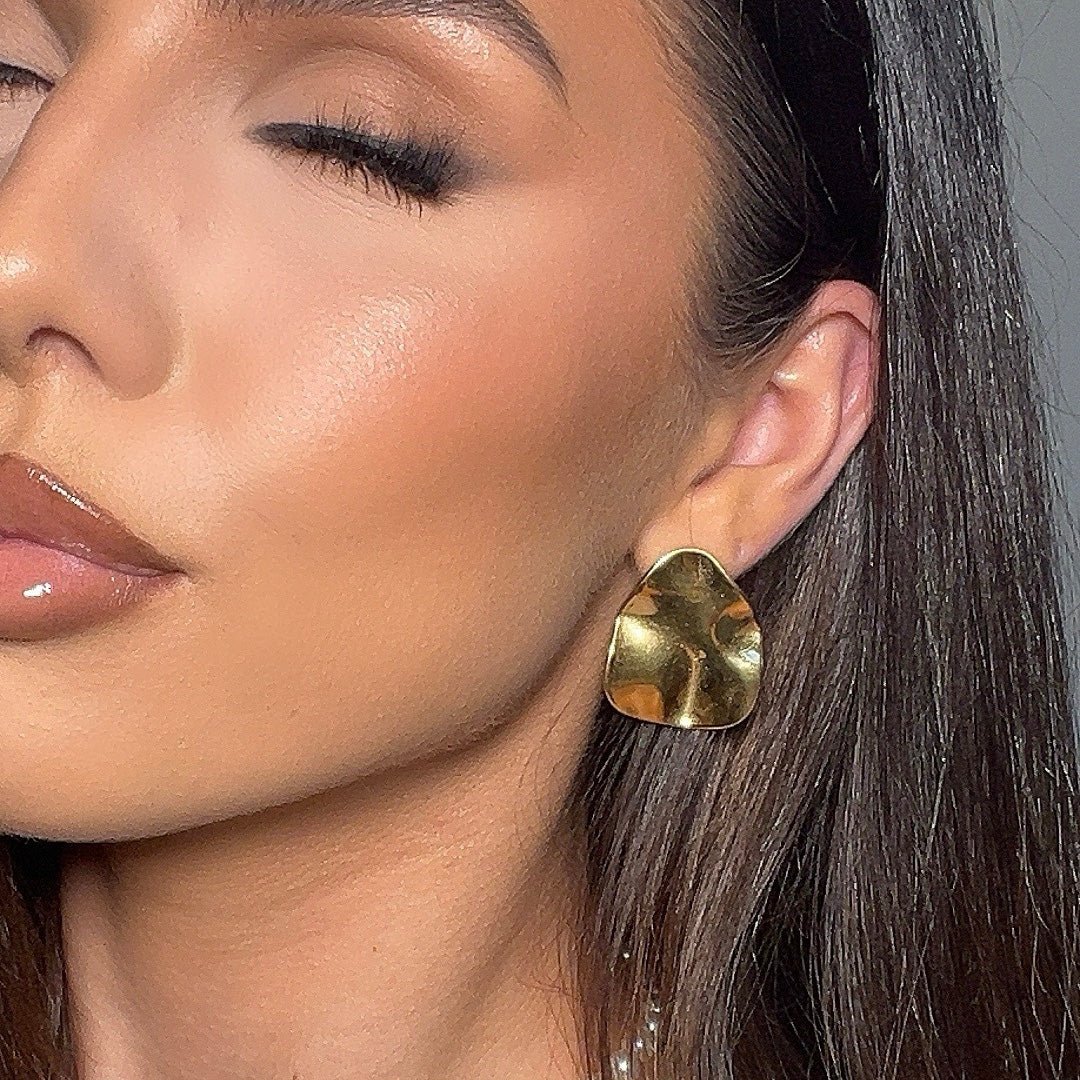 Cela Geometric Earrings - ISMI JEWELS