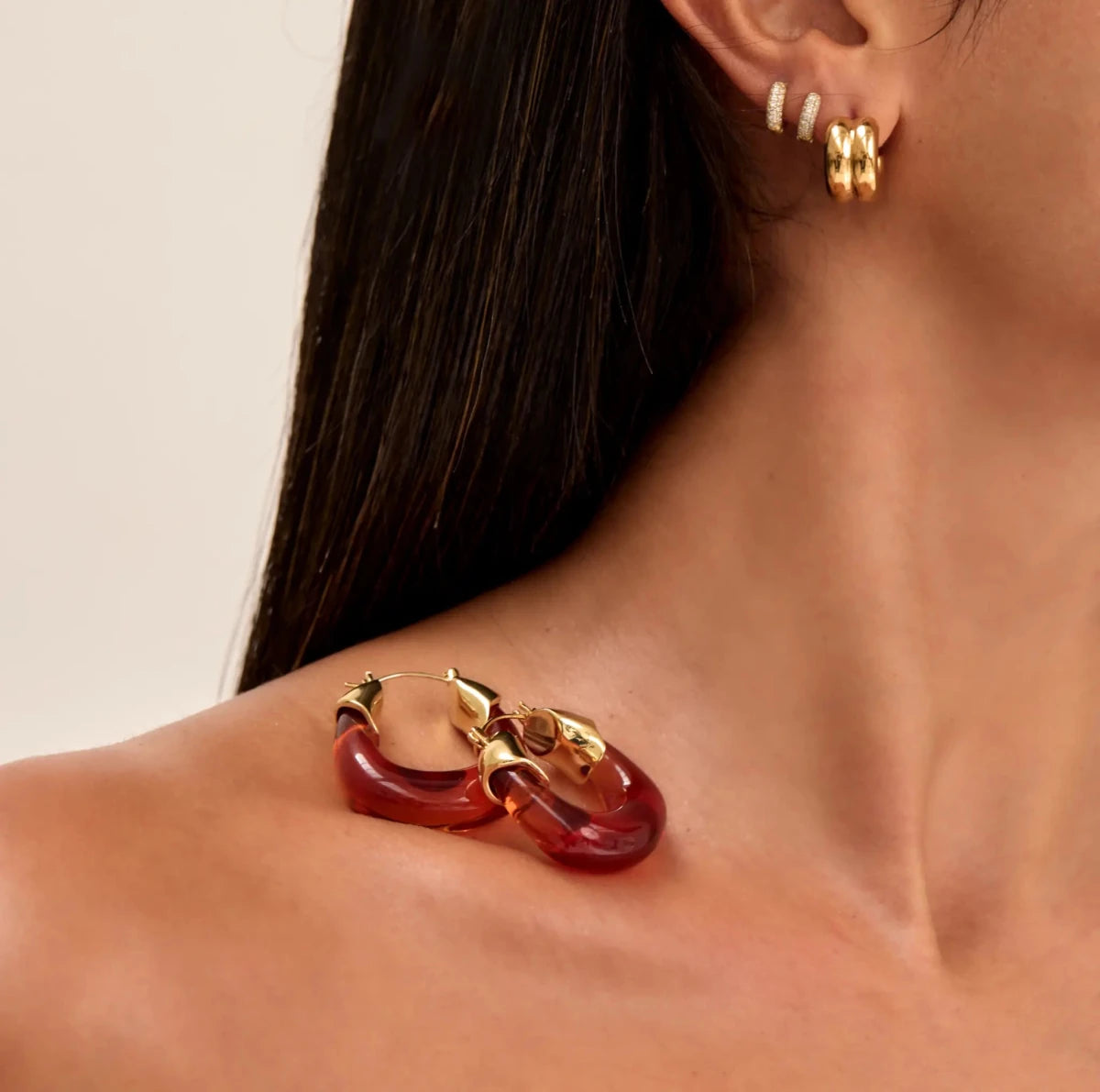 Celine Amber Earrings - ISMI JEWELS