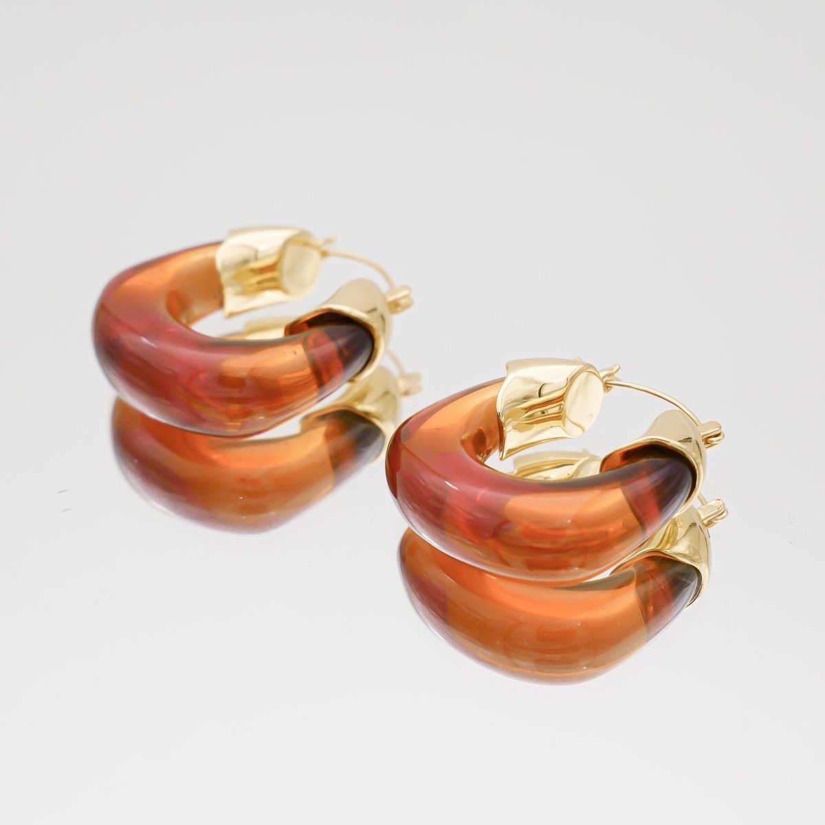 Celine Amber Earrings - ISMI JEWELS