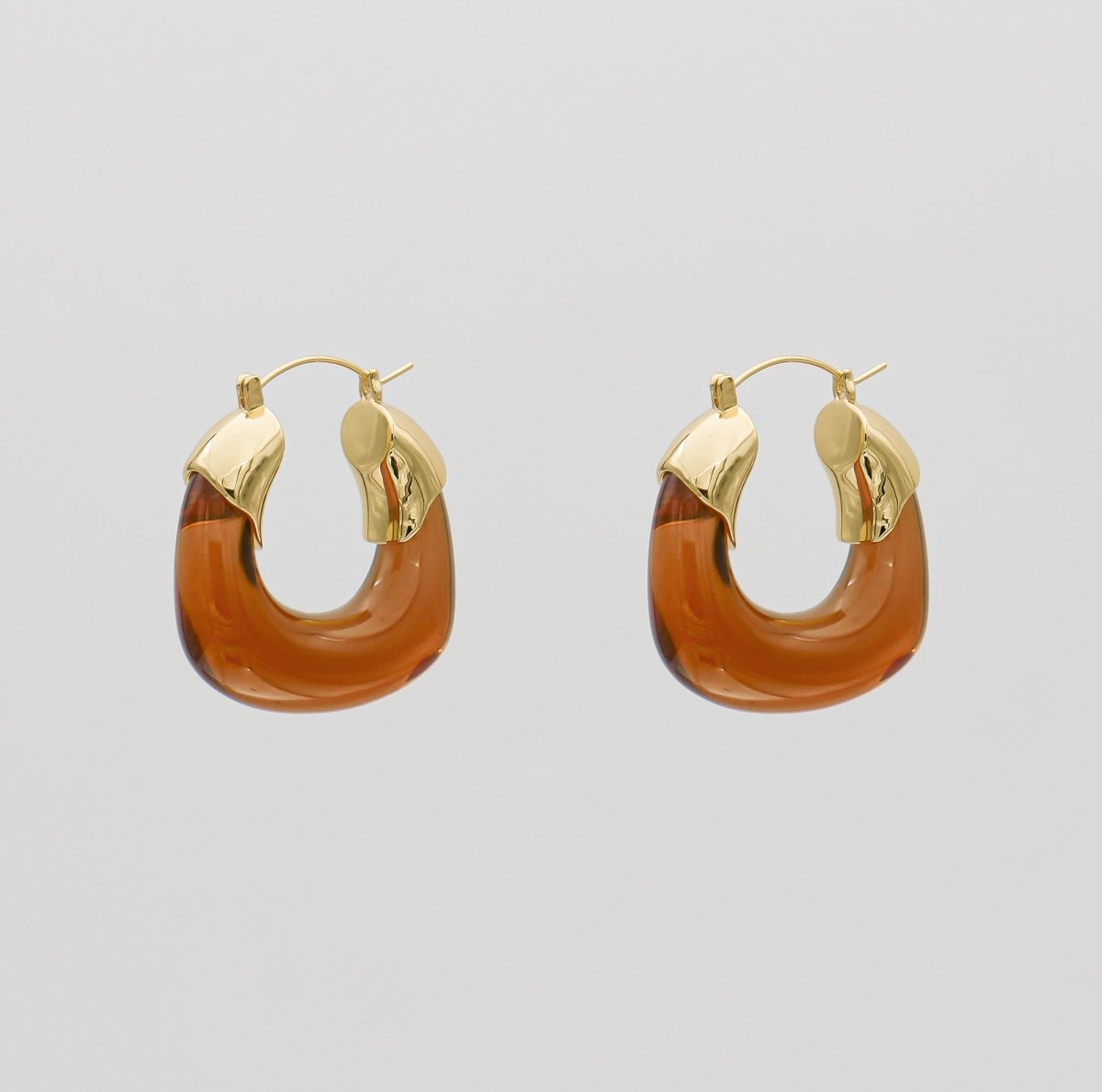 Celine Amber Earrings - ISMI JEWELS