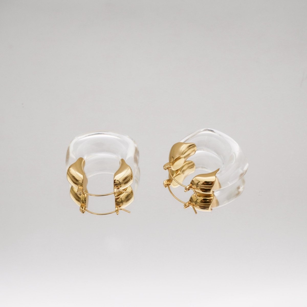Celine Clear Earrings - ISMI JEWELS