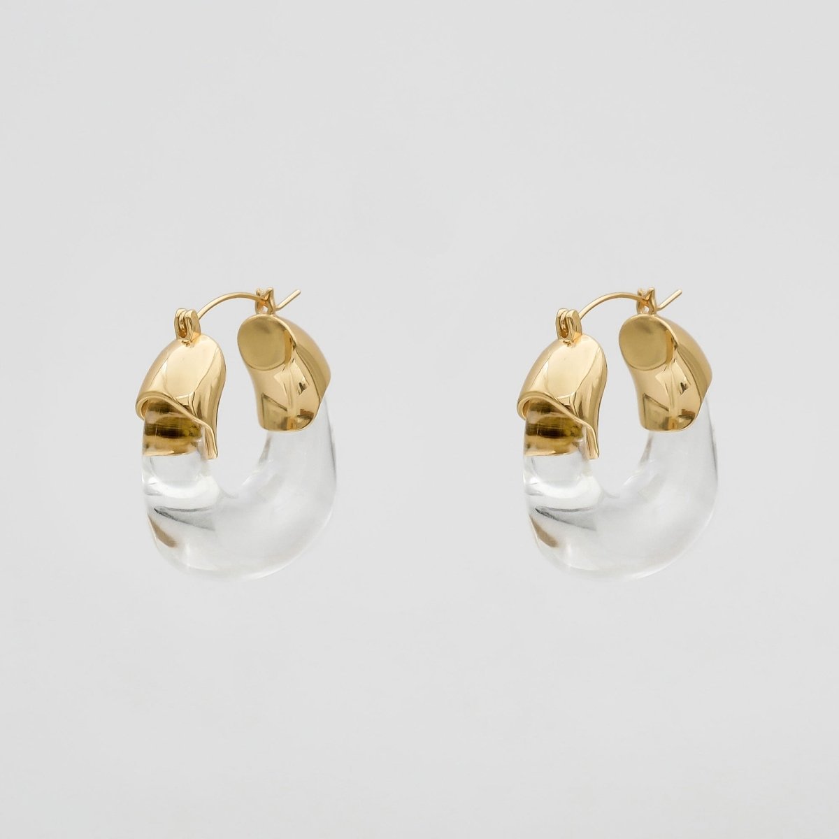 Celine Clear Earrings - ISMI JEWELS