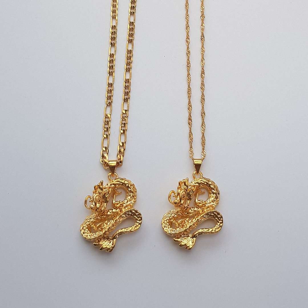 Chinese Dragon Necklace - ISMI JEWELS