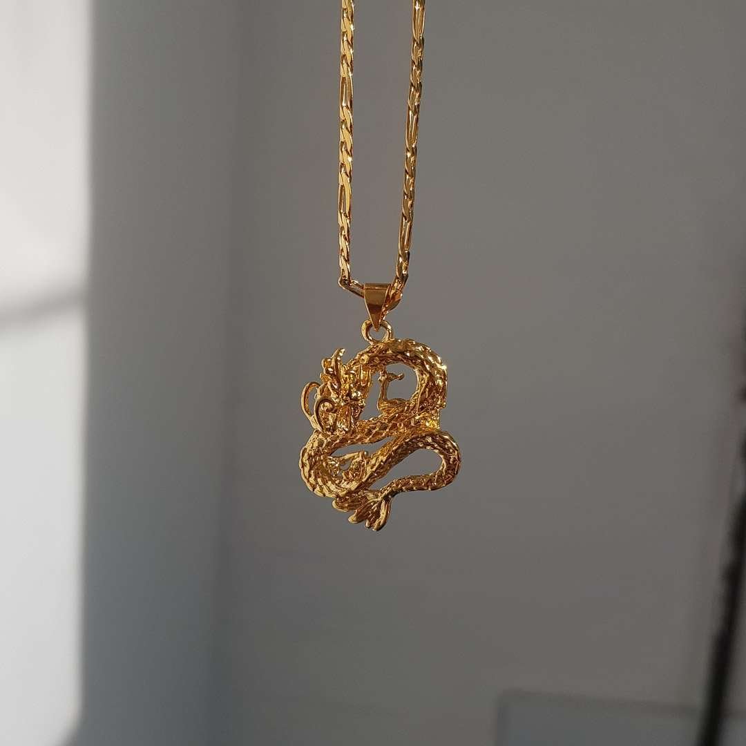 Chinese Dragon Necklace - ISMI JEWELS
