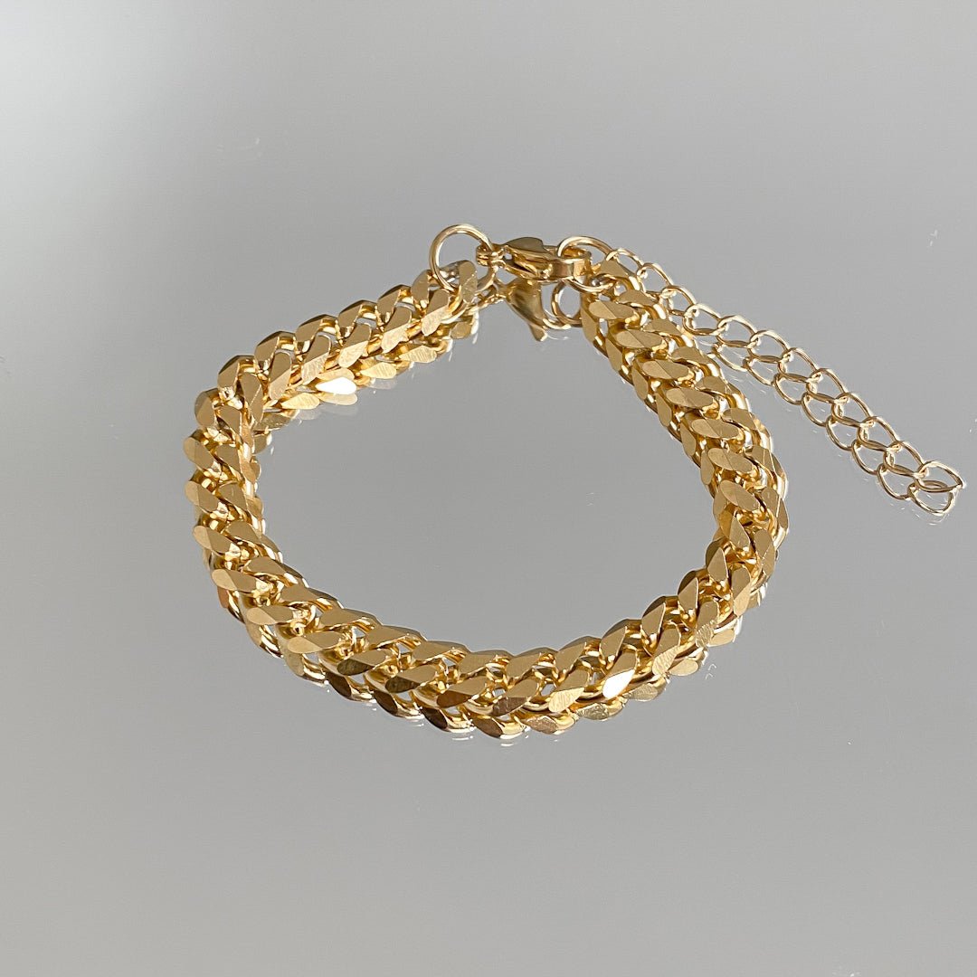 Classic Cuban Anklet Gold - ISMI JEWELS
