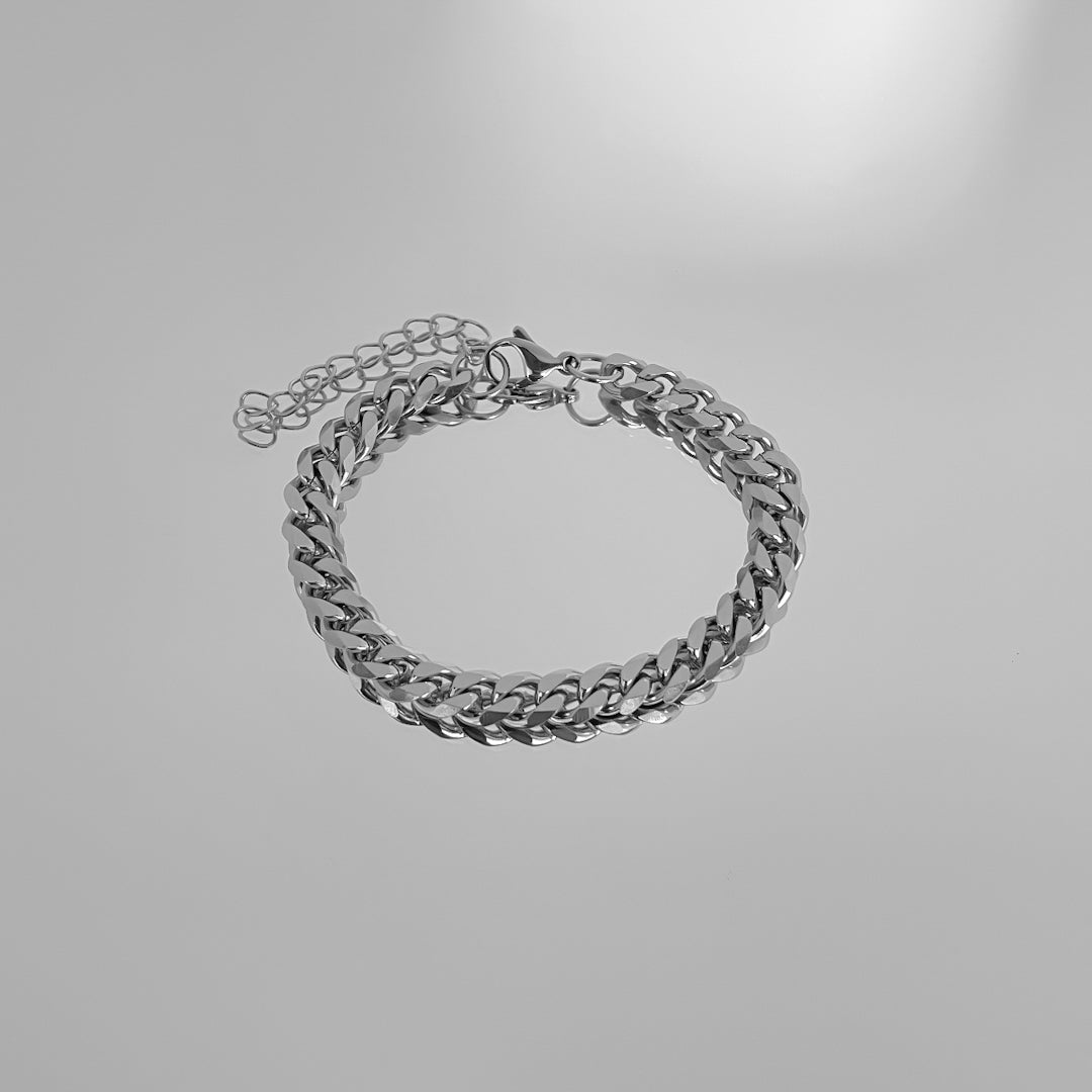 Classic Cuban Anklet Silver - ISMI JEWELS