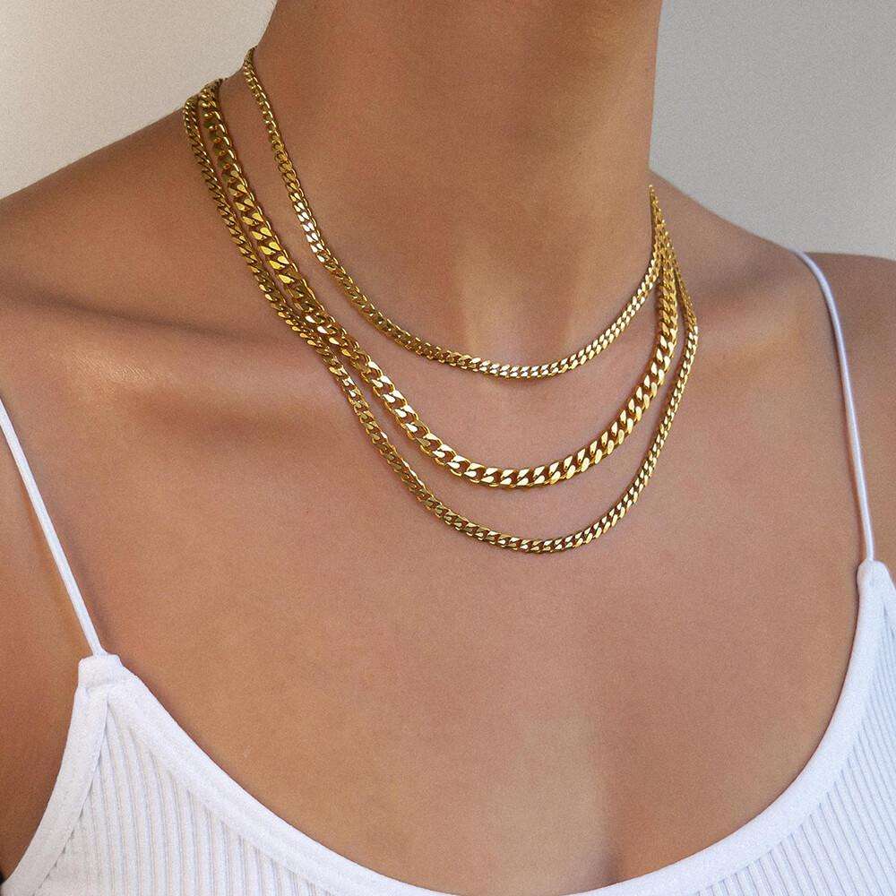 Classic Cuban Chain Gold - ISMI JEWELS