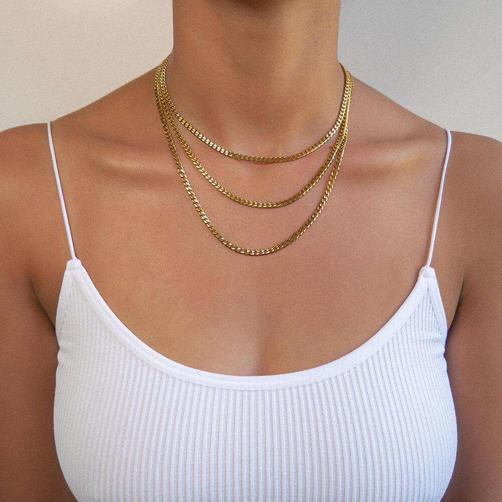 Classic Cuban Chain Gold - ISMI JEWELS