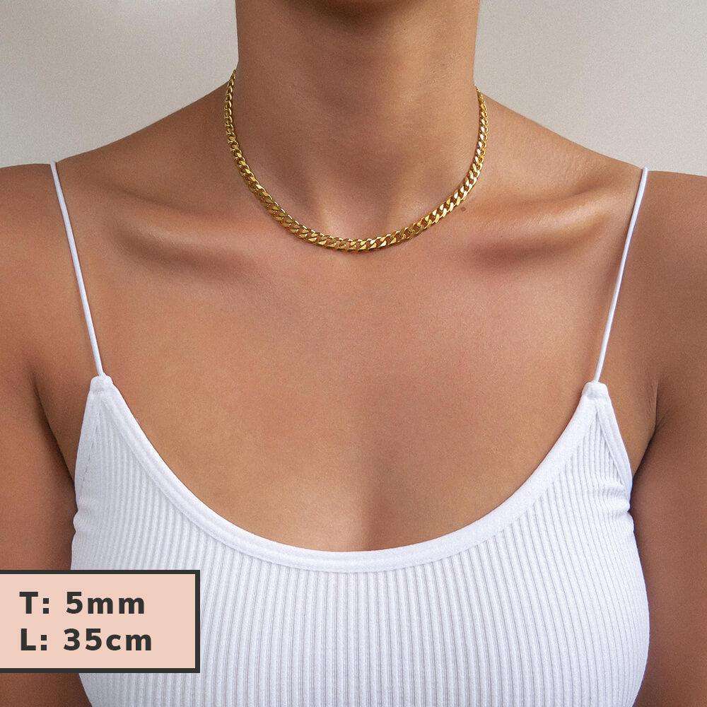 Classic Cuban Chain Gold - ISMI JEWELS