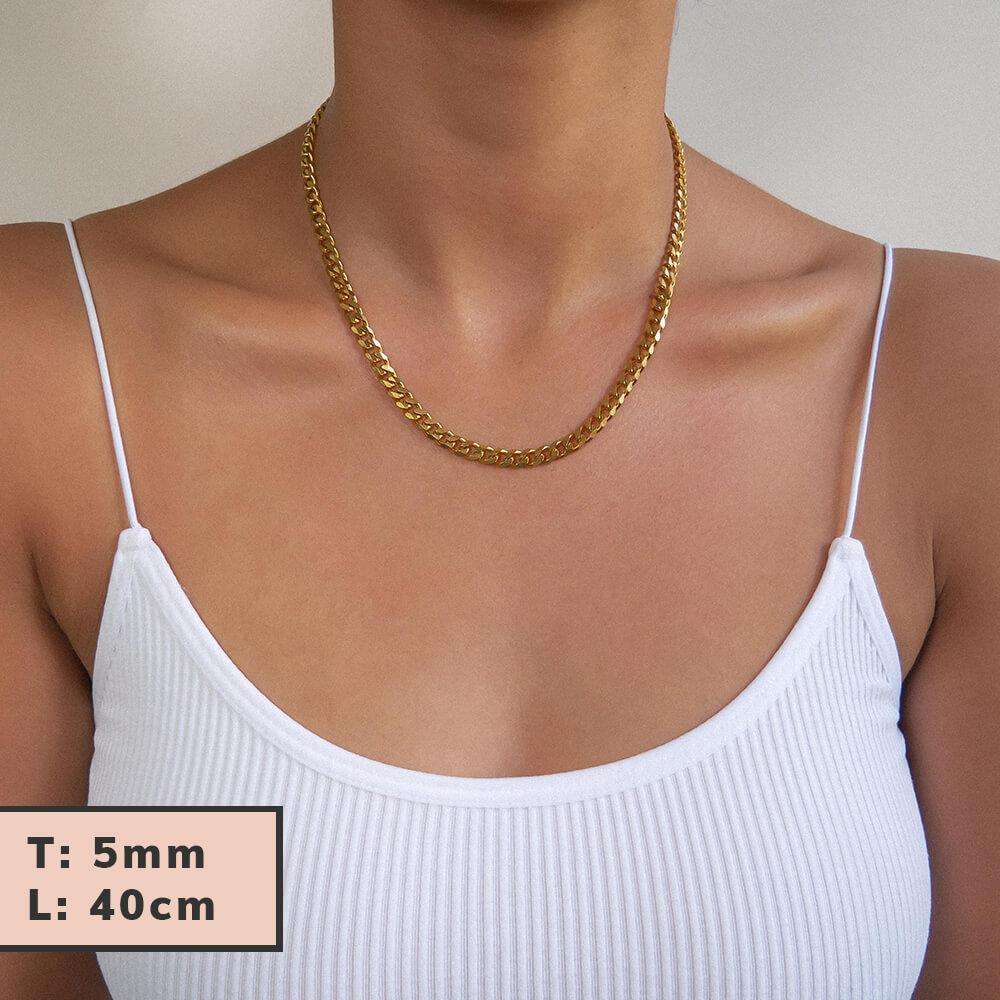 Classic Cuban Chain Gold - ISMI JEWELS