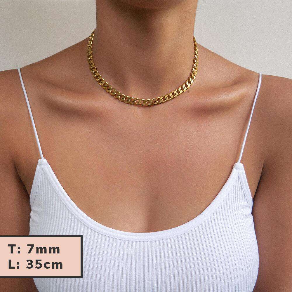 Classic Cuban Chain Gold - ISMI JEWELS
