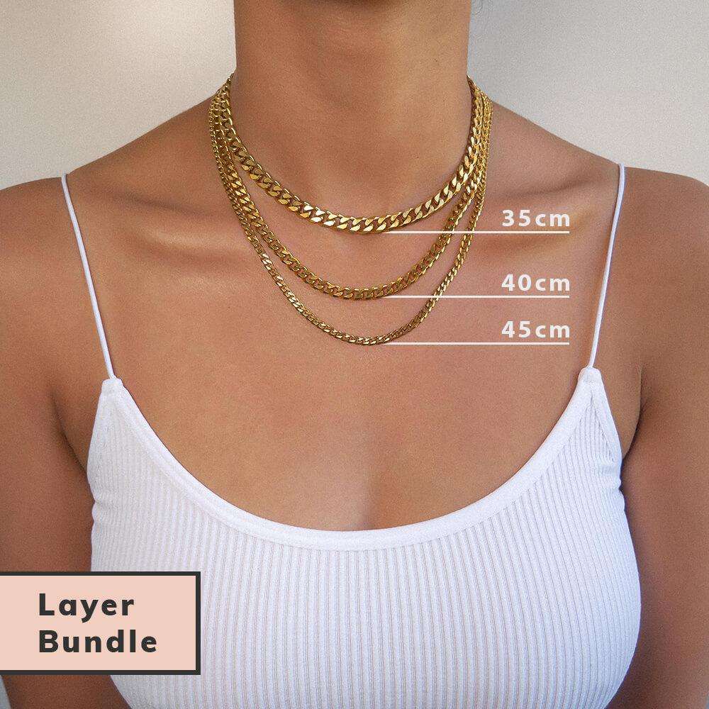 Classic Cuban Chain Gold - ISMI JEWELS