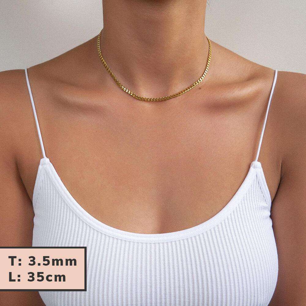 Classic Cuban Chain Gold - ISMI JEWELS
