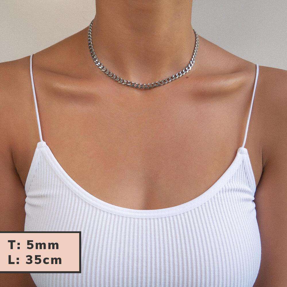 Classic Cuban Chain Silver - ISMI JEWELS