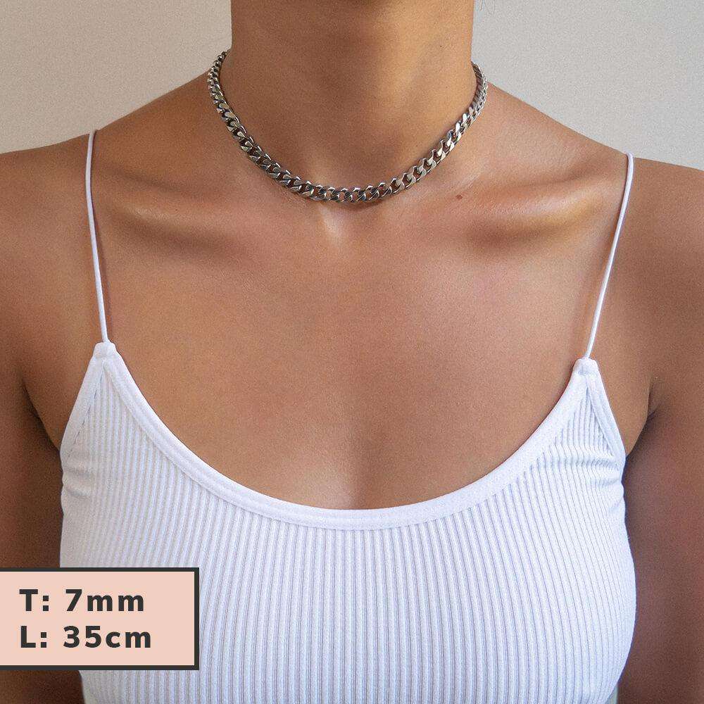 Classic Cuban Chain Silver - ISMI JEWELS