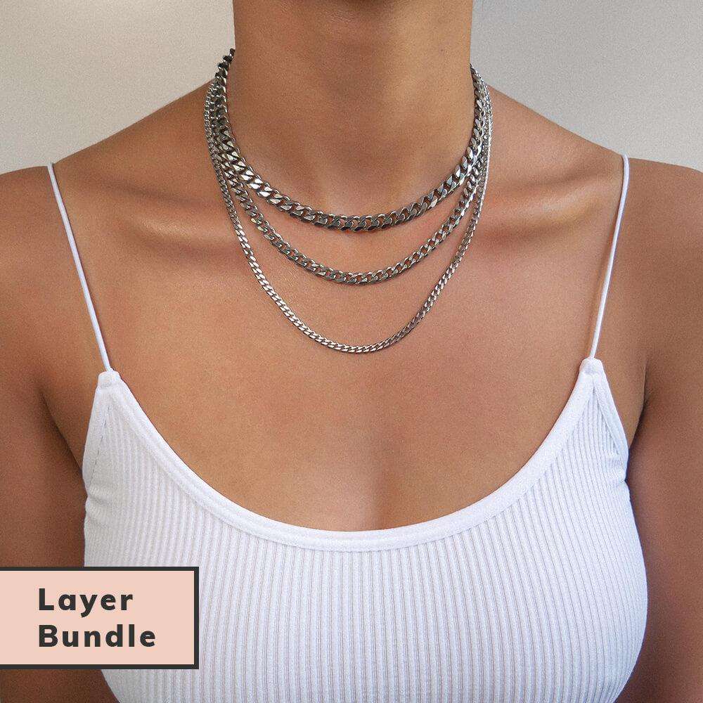 Classic Cuban Chain Silver - ISMI JEWELS