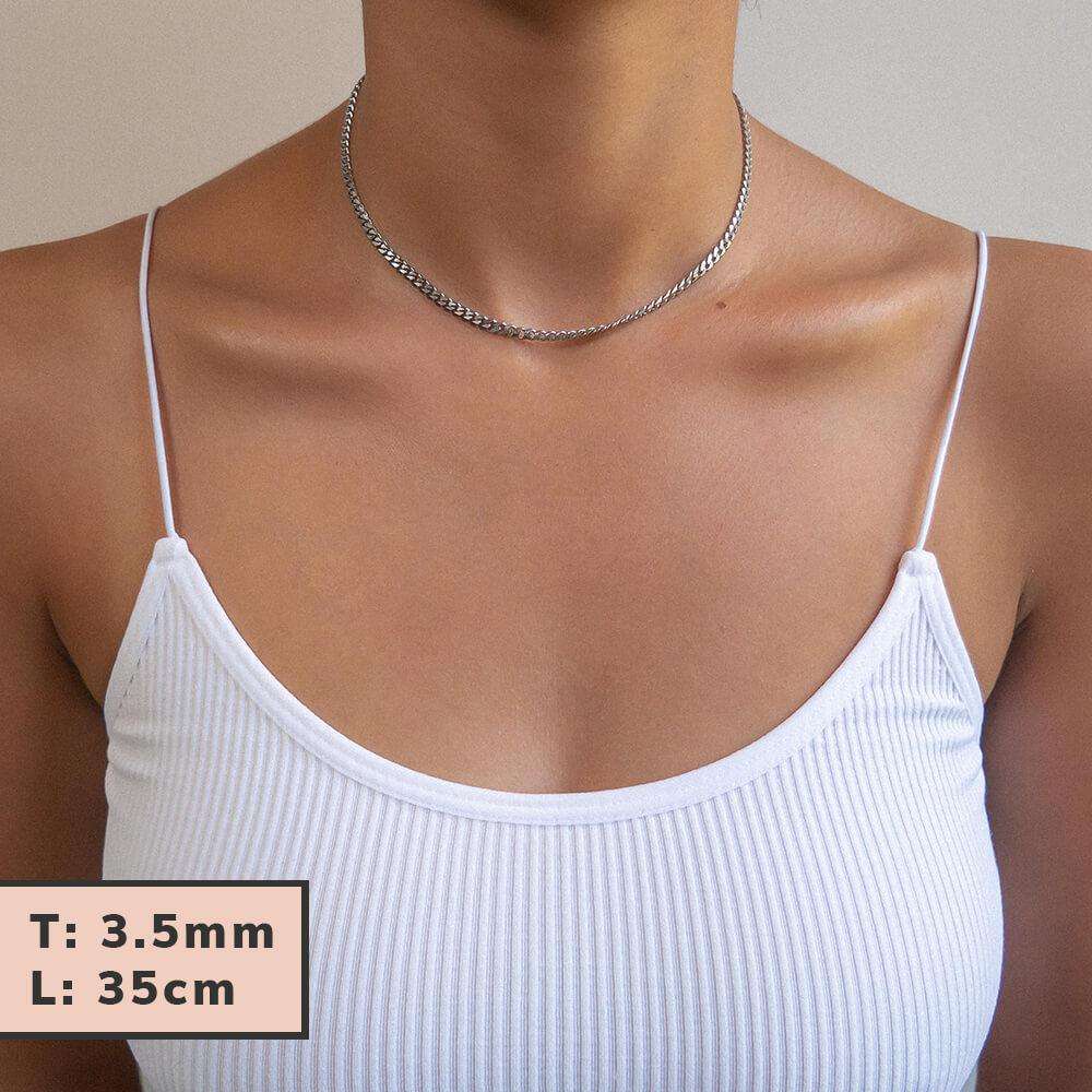 Classic Cuban Chain Silver - ISMI JEWELS