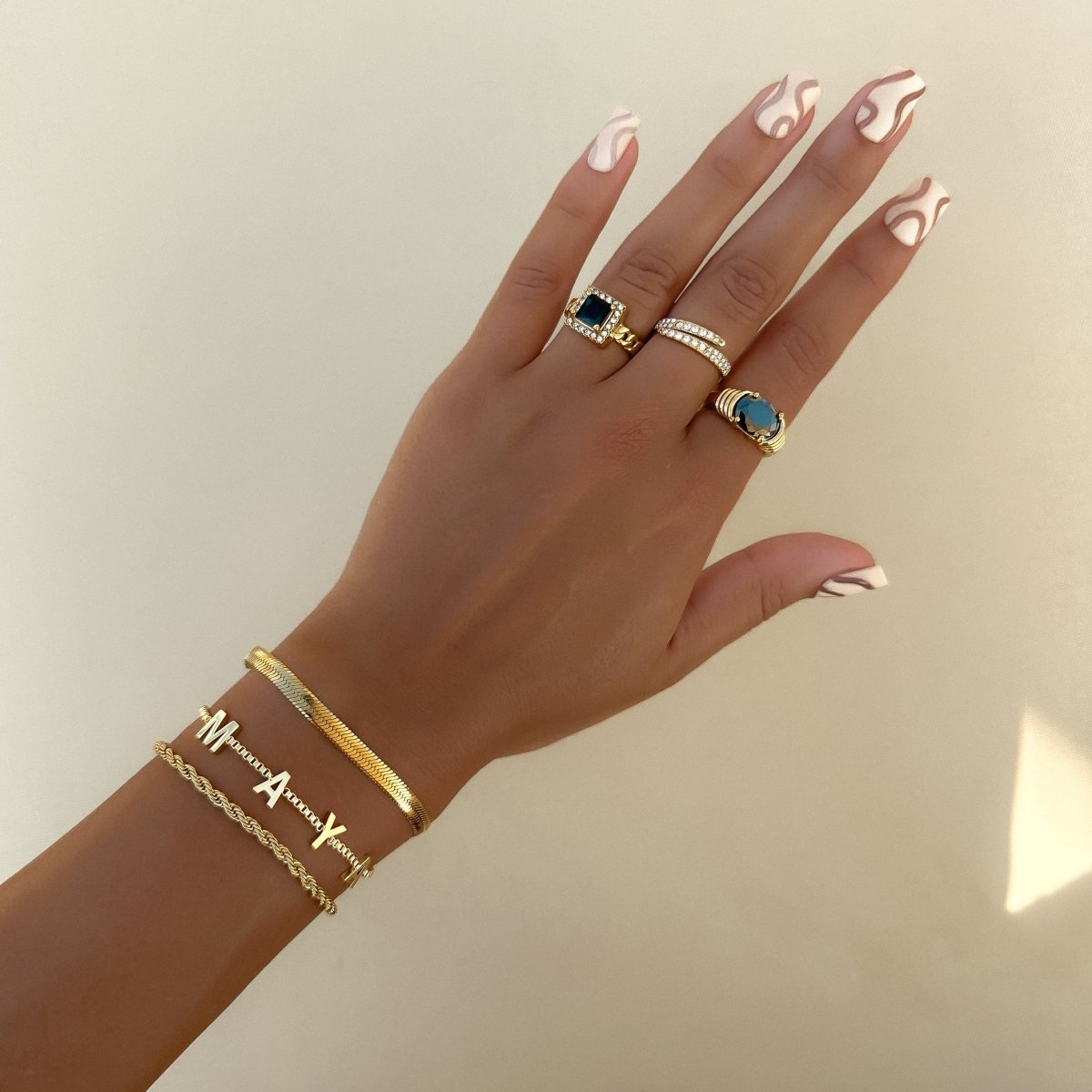 Classic Custom Name Bracelet - ISMI JEWELS