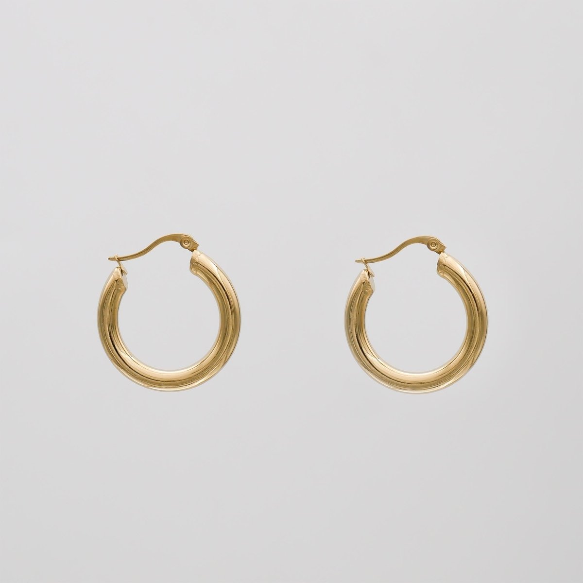 Classic Gold Filled Hoops - ISMI JEWELS