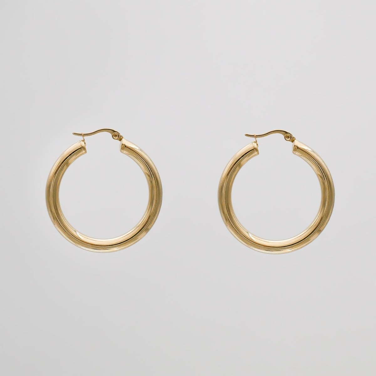 Classic Gold Filled Hoops - ISMI JEWELS