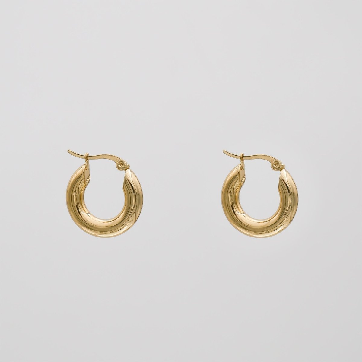 Classic Gold Filled Hoops - ISMI JEWELS