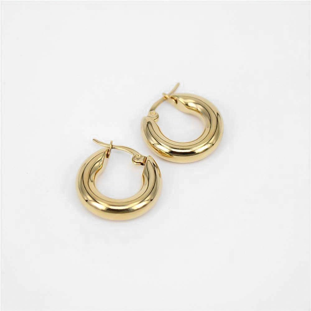 Classic Gold Filled Hoops - ISMI JEWELS