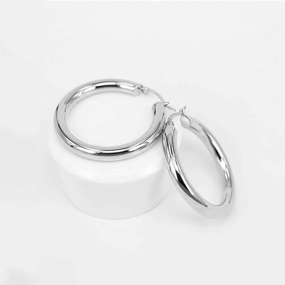 Classic Silver Filled Hoops - Image 8 - ISMI JEWELS