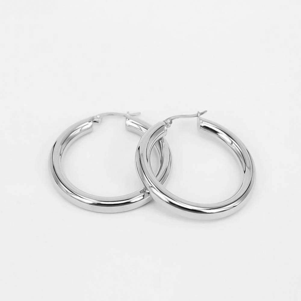 Classic Silver Filled Hoops - Image 7 - ISMI JEWELS
